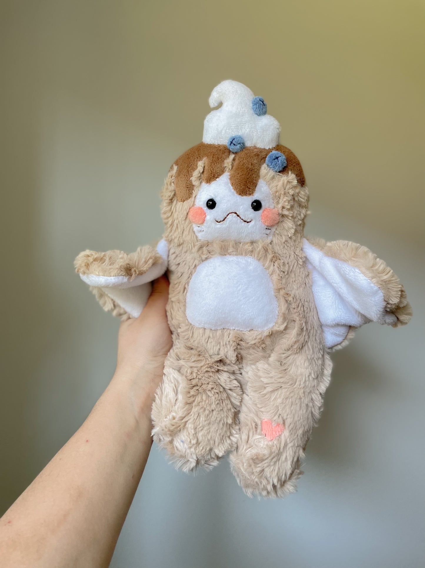 Rae the Blueberry Pancake Manta Ray (OOAK)