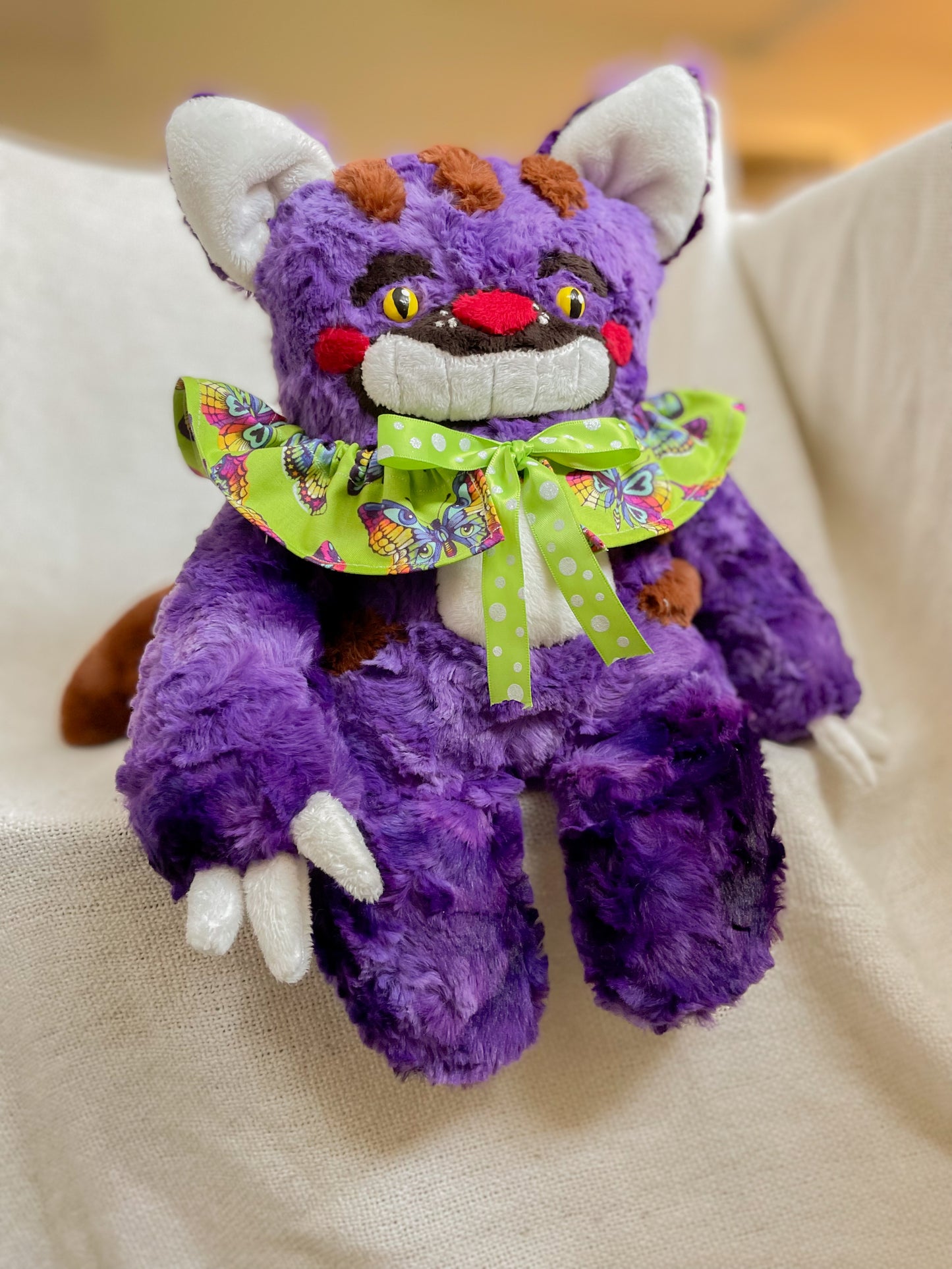 PB&J Cheshire Cat (2024 Plush, OOAK)