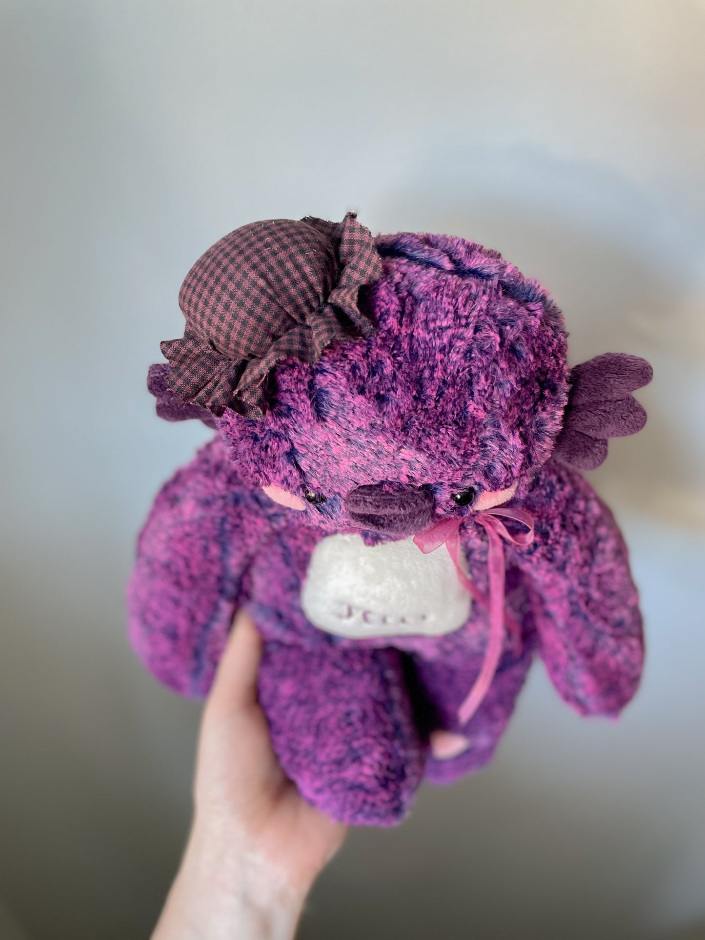 Jelly the Grape Jelly Pufferfish (OOAK)