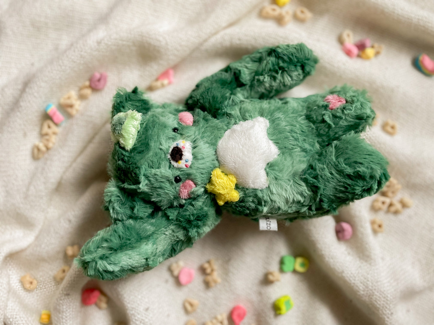 ST. PATRICK’S DAY EXCLUSIVE 🍀 Patrick the Lucky Charms Teddy Bear (OOAK)