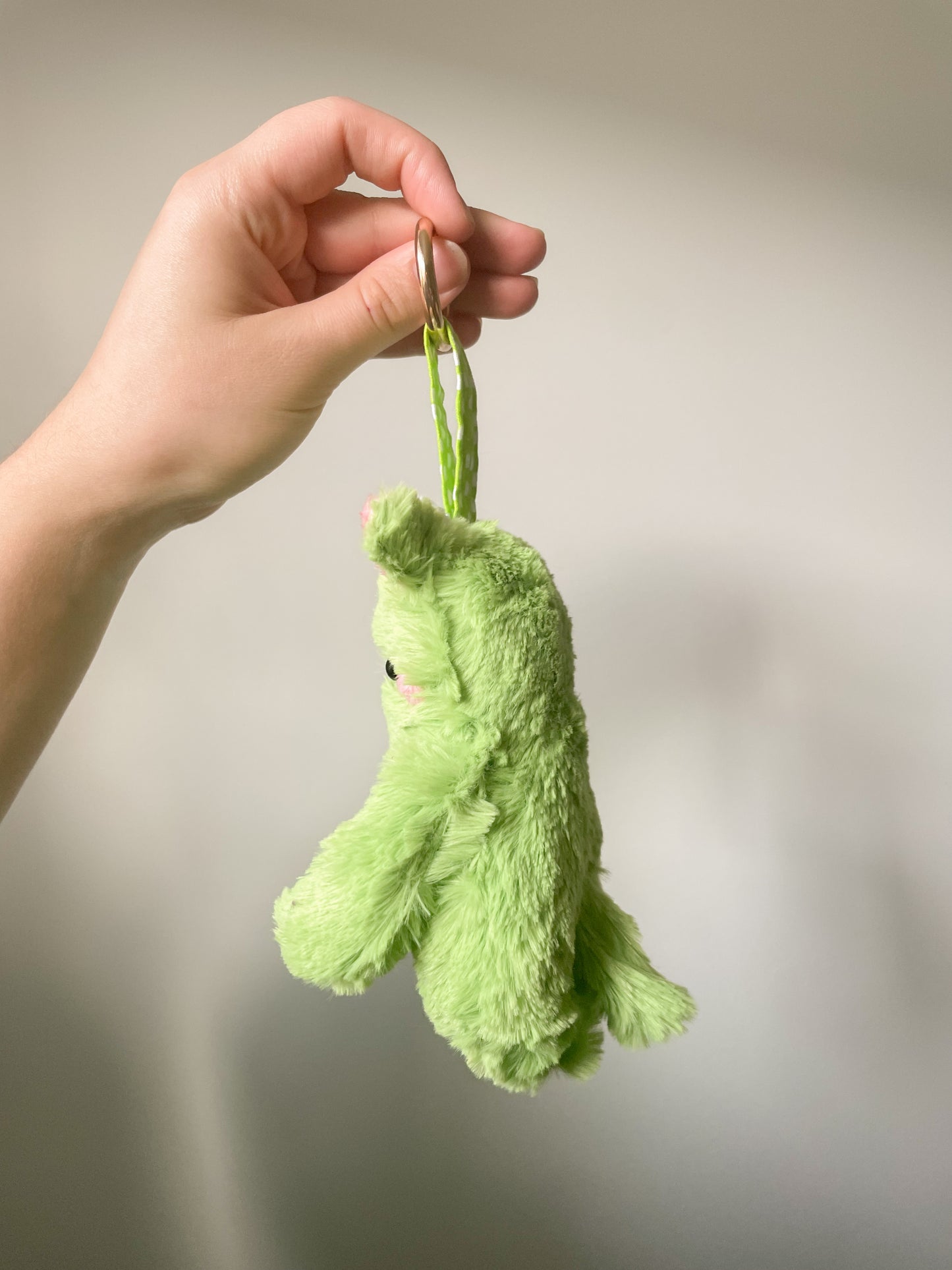 Matcha Cow Plush Pendant