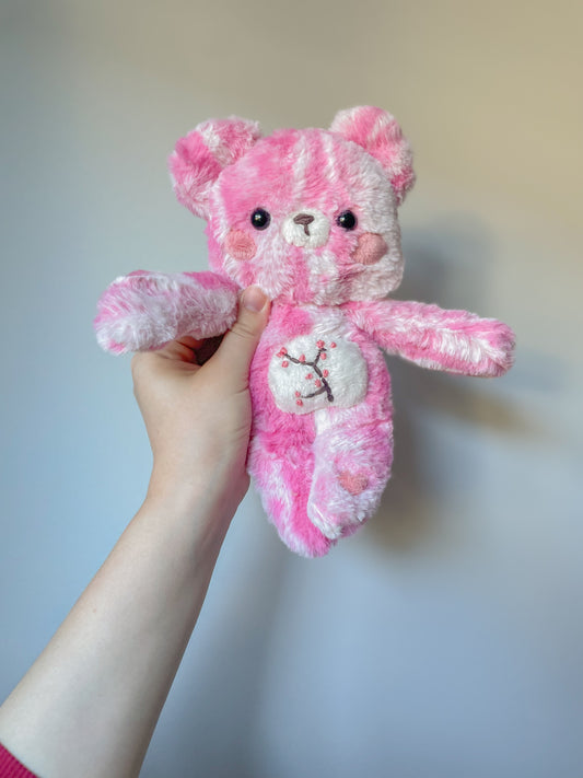 OOAK Cherry Blossom Teddy Bear