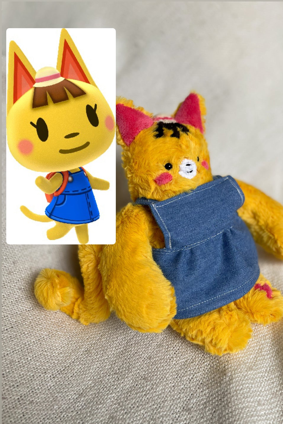 Katie the Animal Crossing Villager (OOAK)