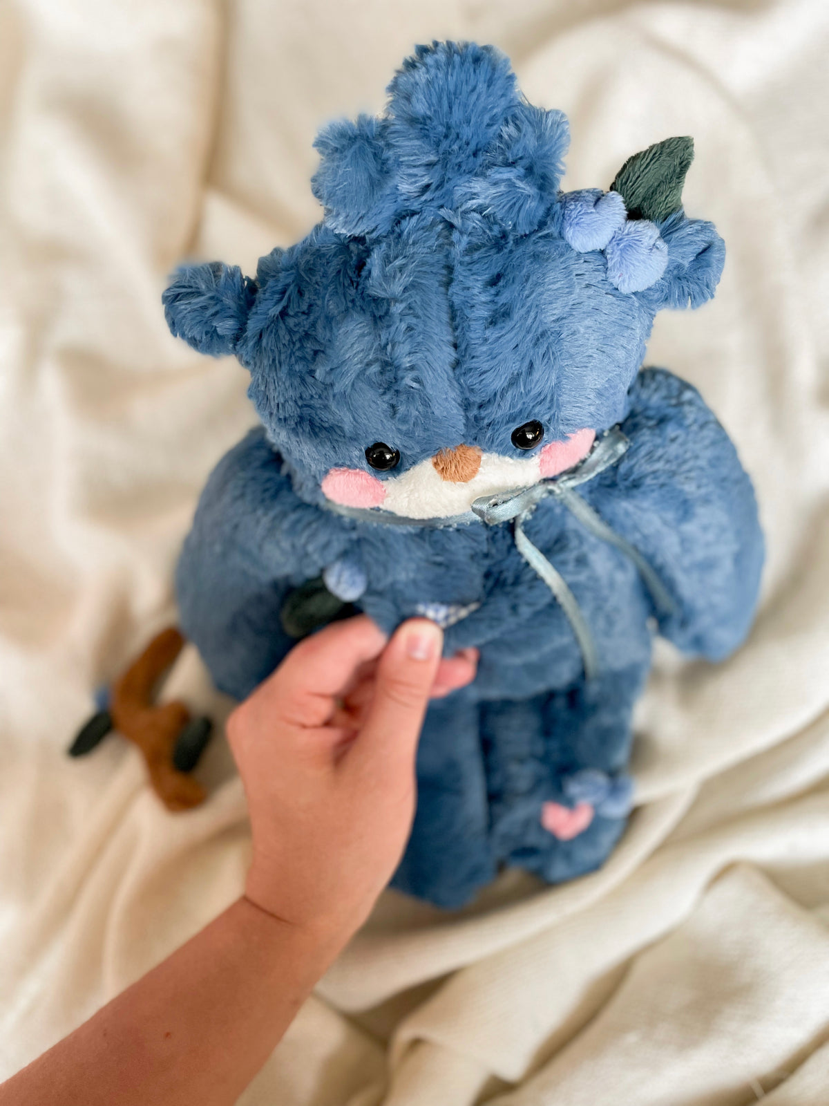 Benny the Blueberry Otter (OOAK)