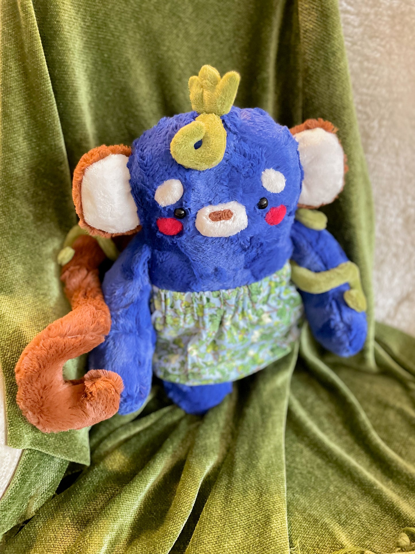 OOAK Ivy Monkey with skirt