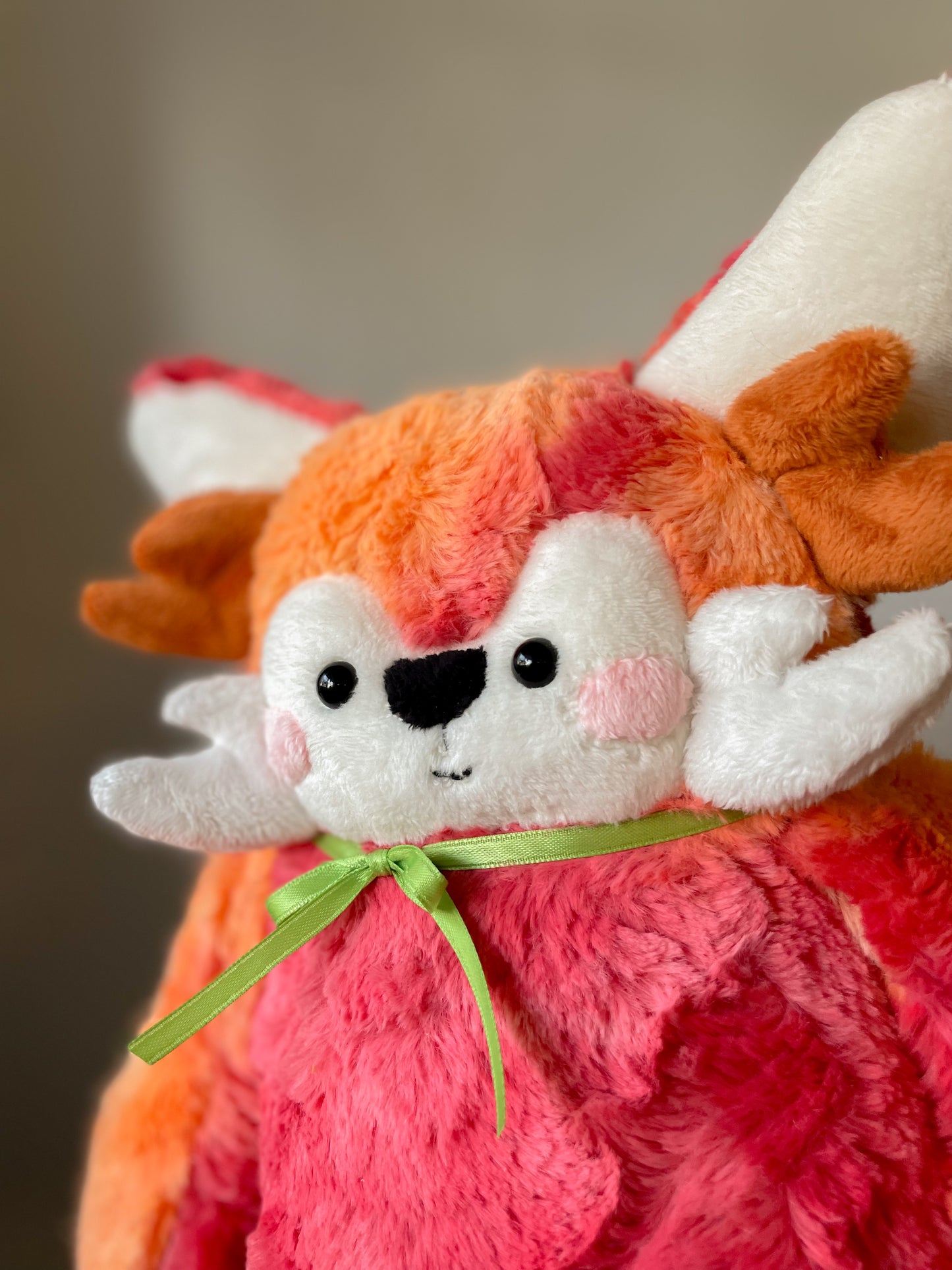 Frisky the Fennekin Fox (OOAK)