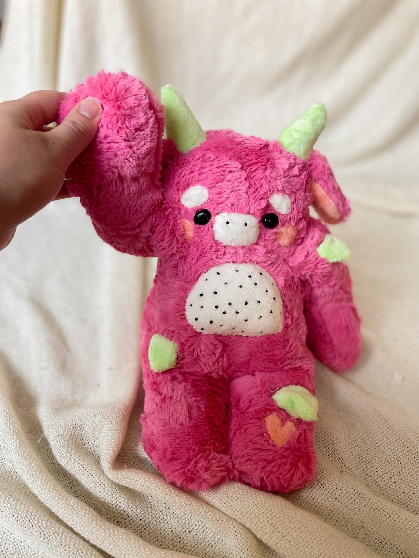 Darcy the Dragonfruit Dragon(OOAK)