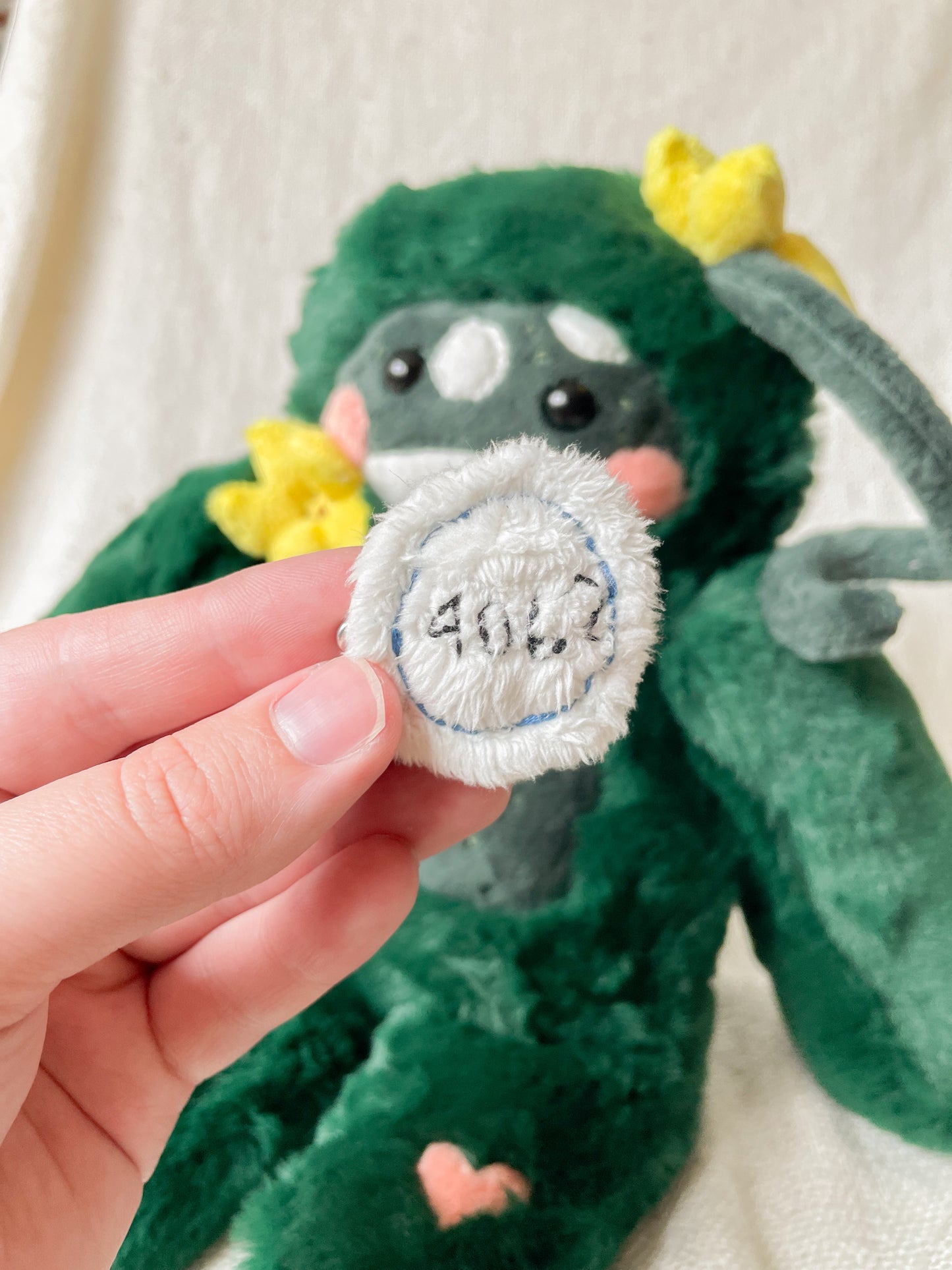 Larry the Cucumber Gecko (OOAK)