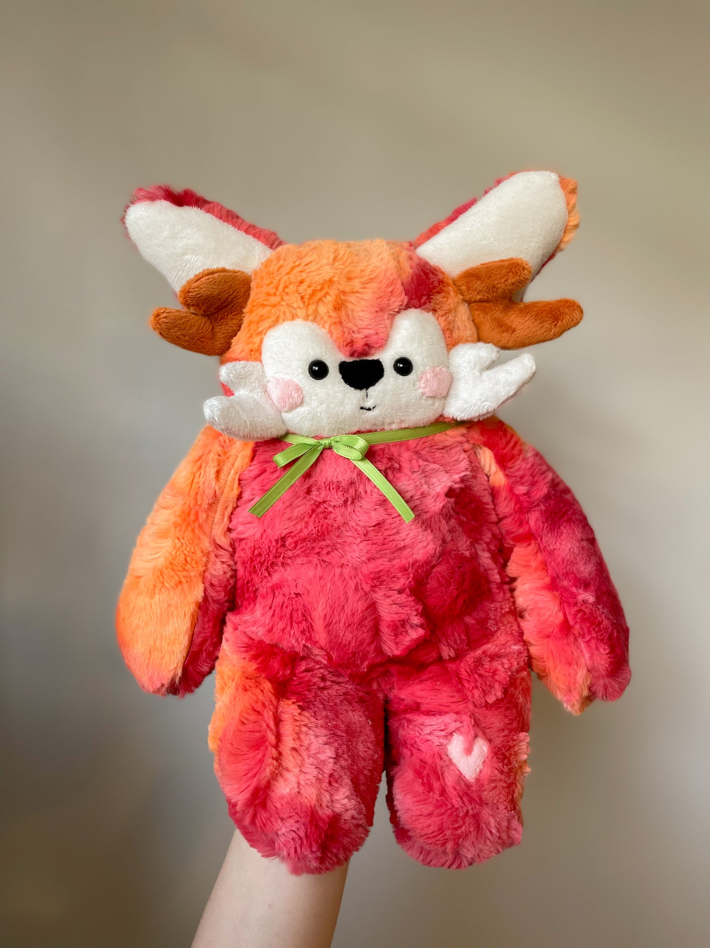 Frisky the Fennekin Fox (OOAK)