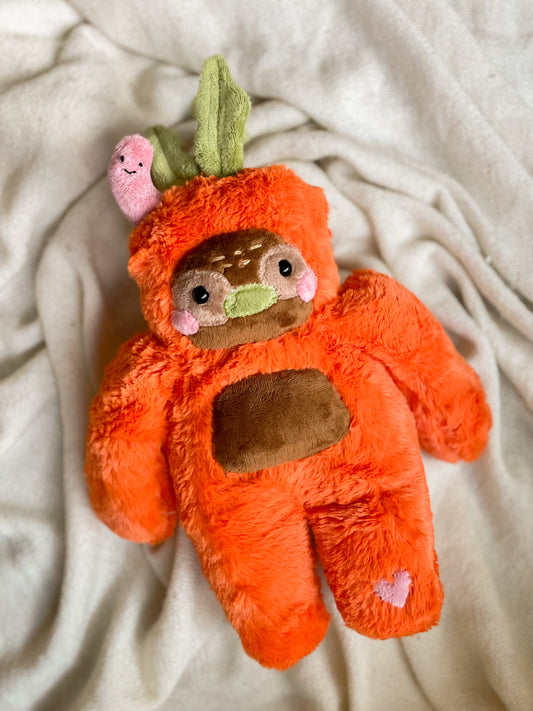 Charlie the Carrot Sloth(OOAK)