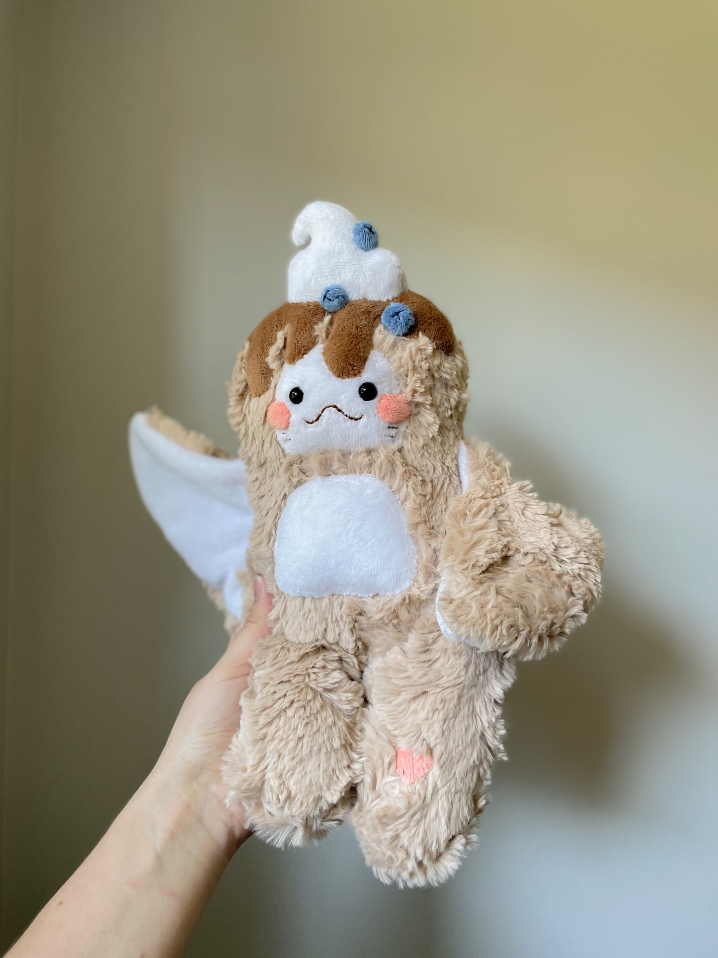 Rae the Blueberry Pancake Manta Ray (OOAK)