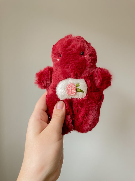 Embroidered Rose Tater Tot