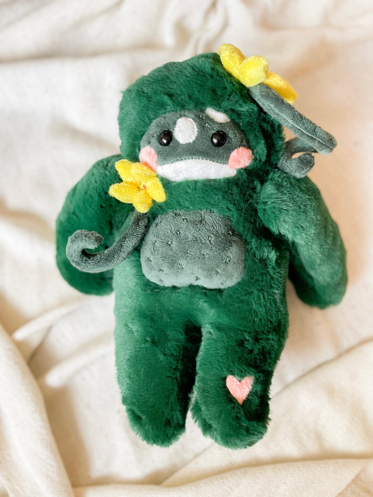 Larry the Cucumber Gecko (OOAK)