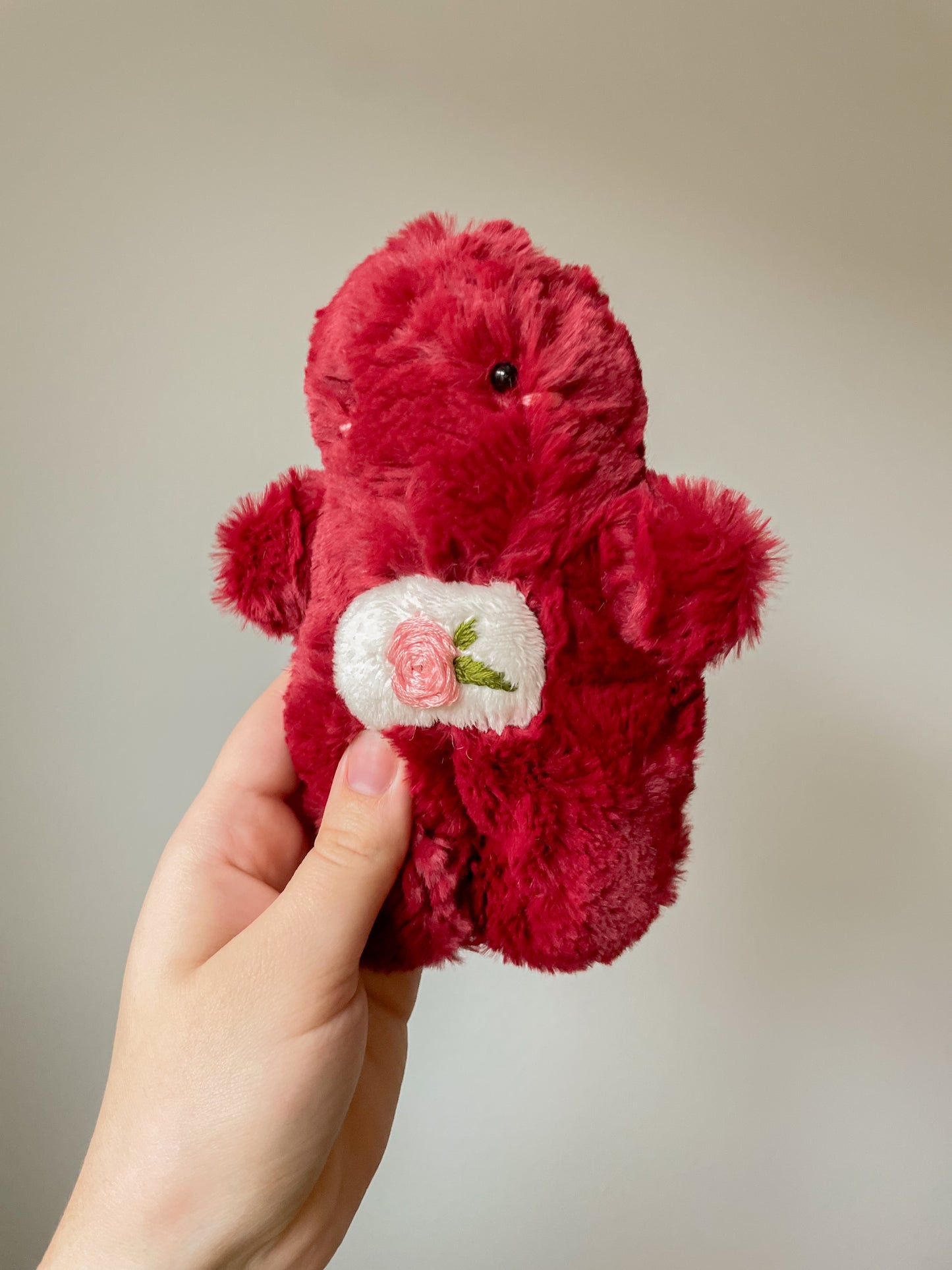 Embroidered Rose Tater Tot