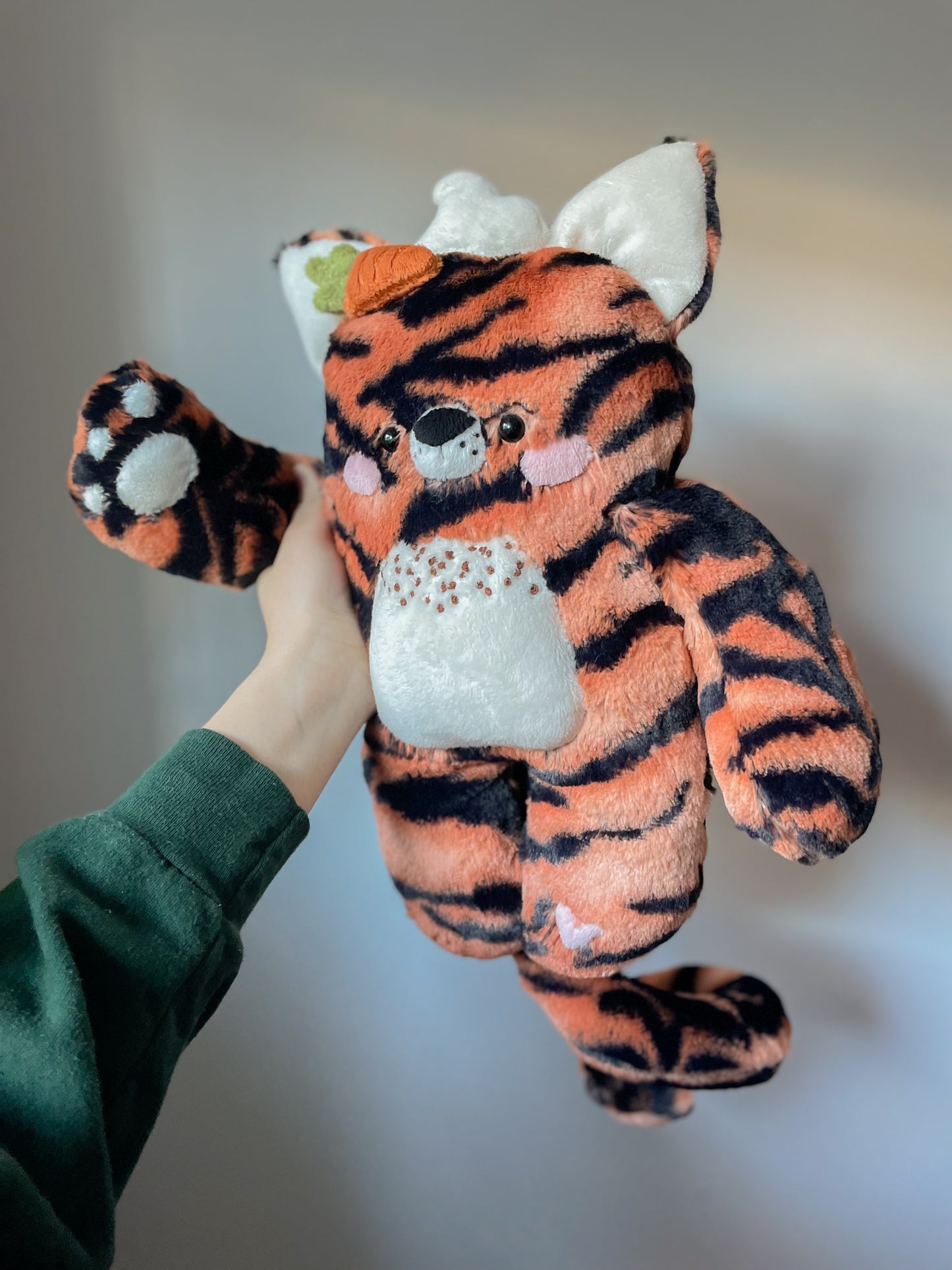 Kiki the Carrot Cake Tiger (OOAK)