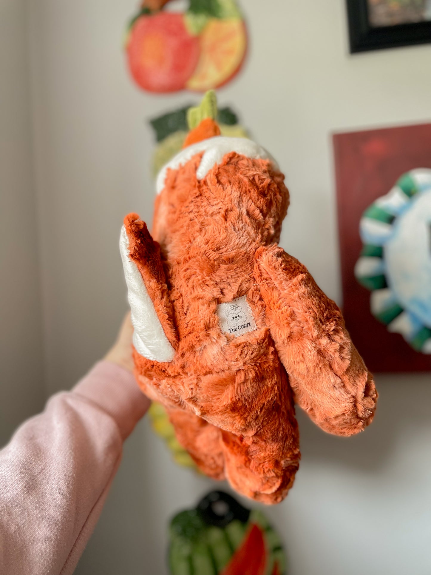 Carly the Carrot Cake Gecko (OOAK)