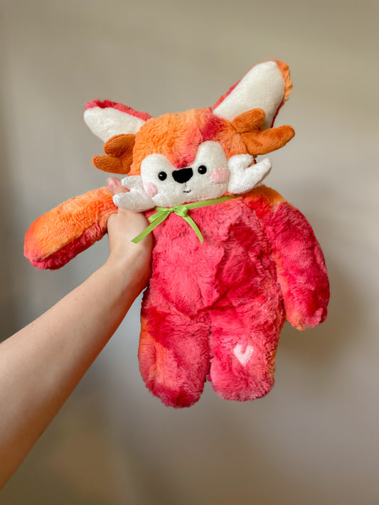 Frisky the Fennekin Fox (OOAK)