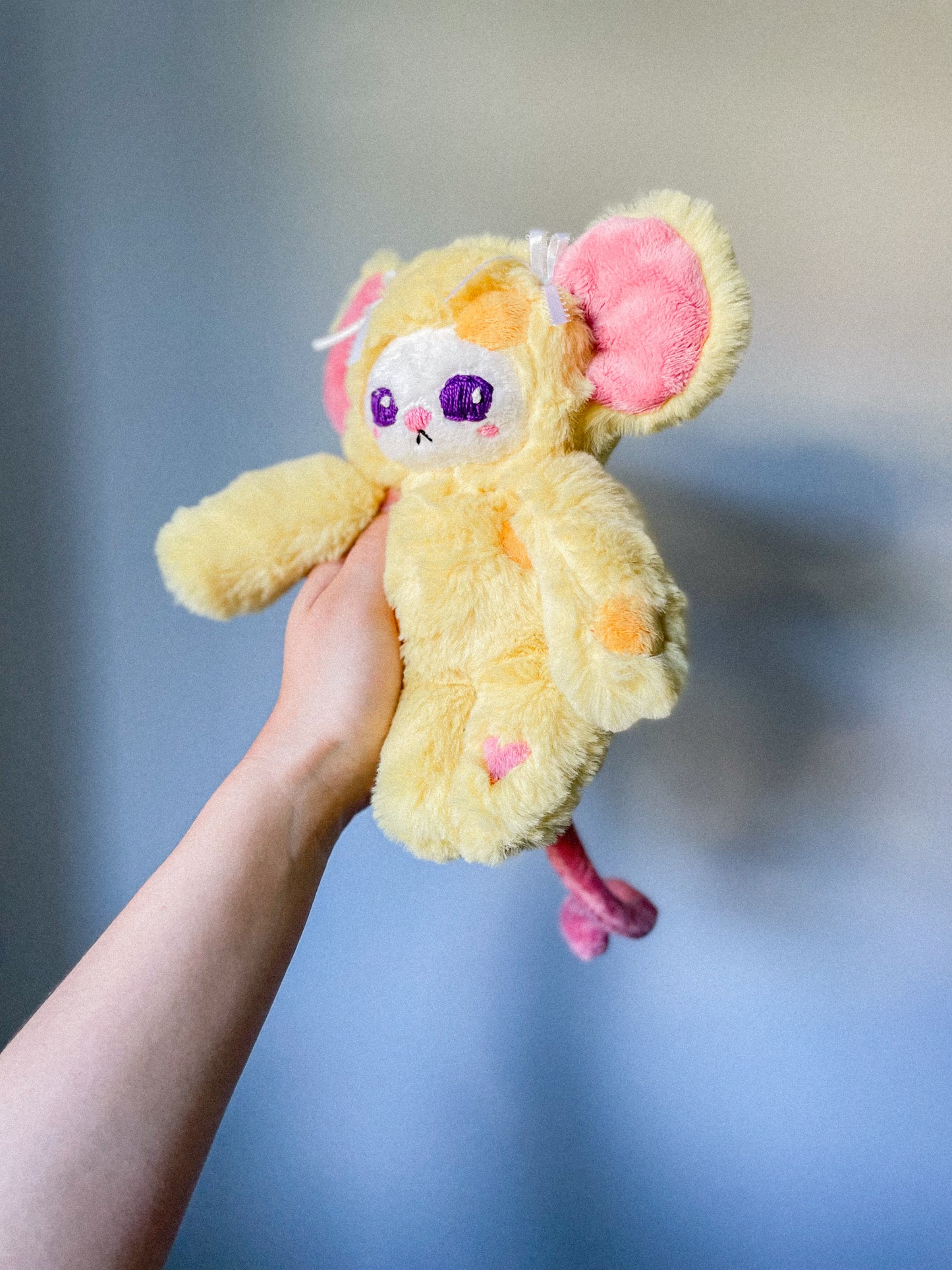 Annie the Cheddar Cheese Mouse (OOAK)