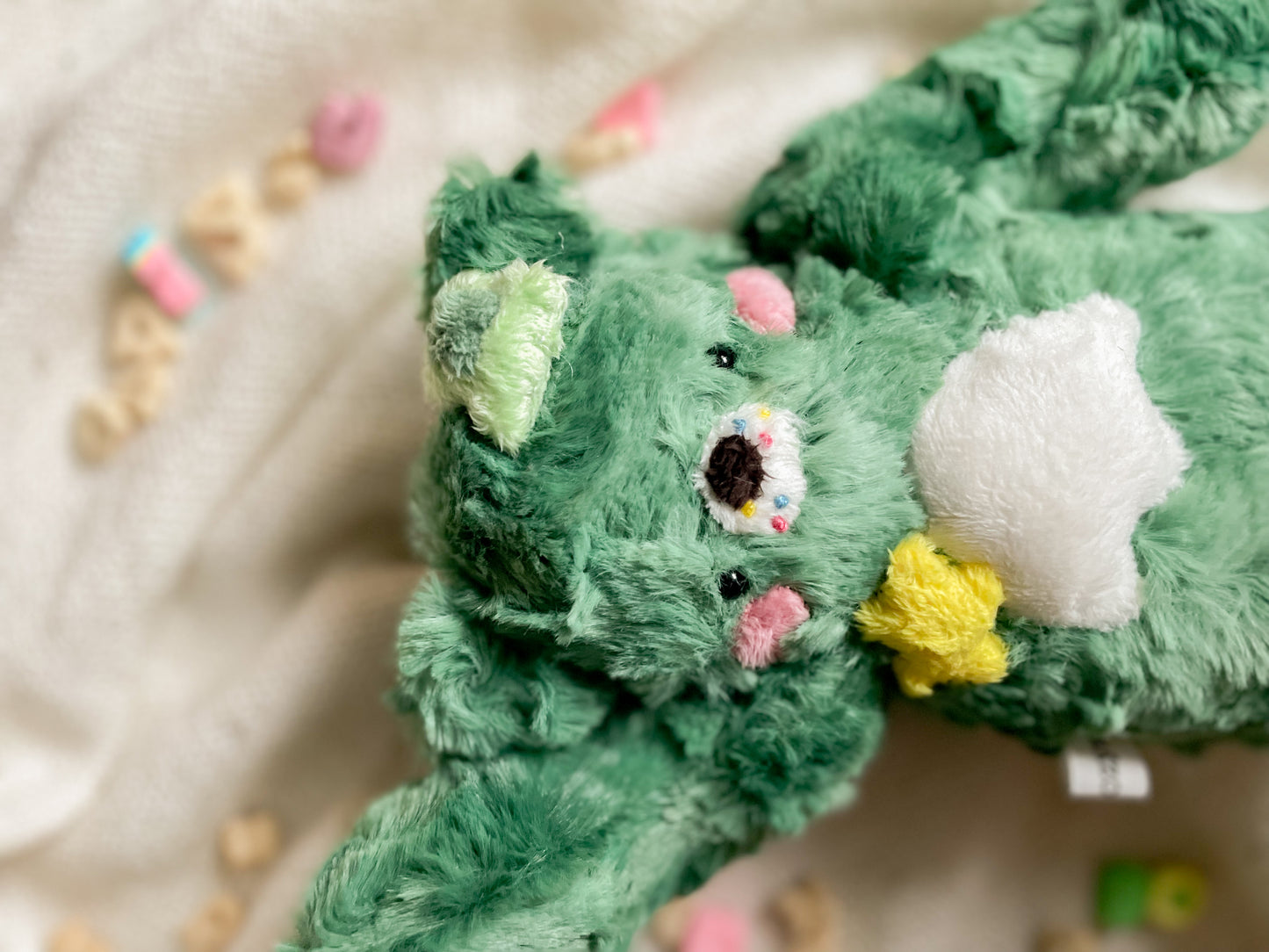 ST. PATRICK’S DAY EXCLUSIVE 🍀 Patrick the Lucky Charms Teddy Bear (OOAK)