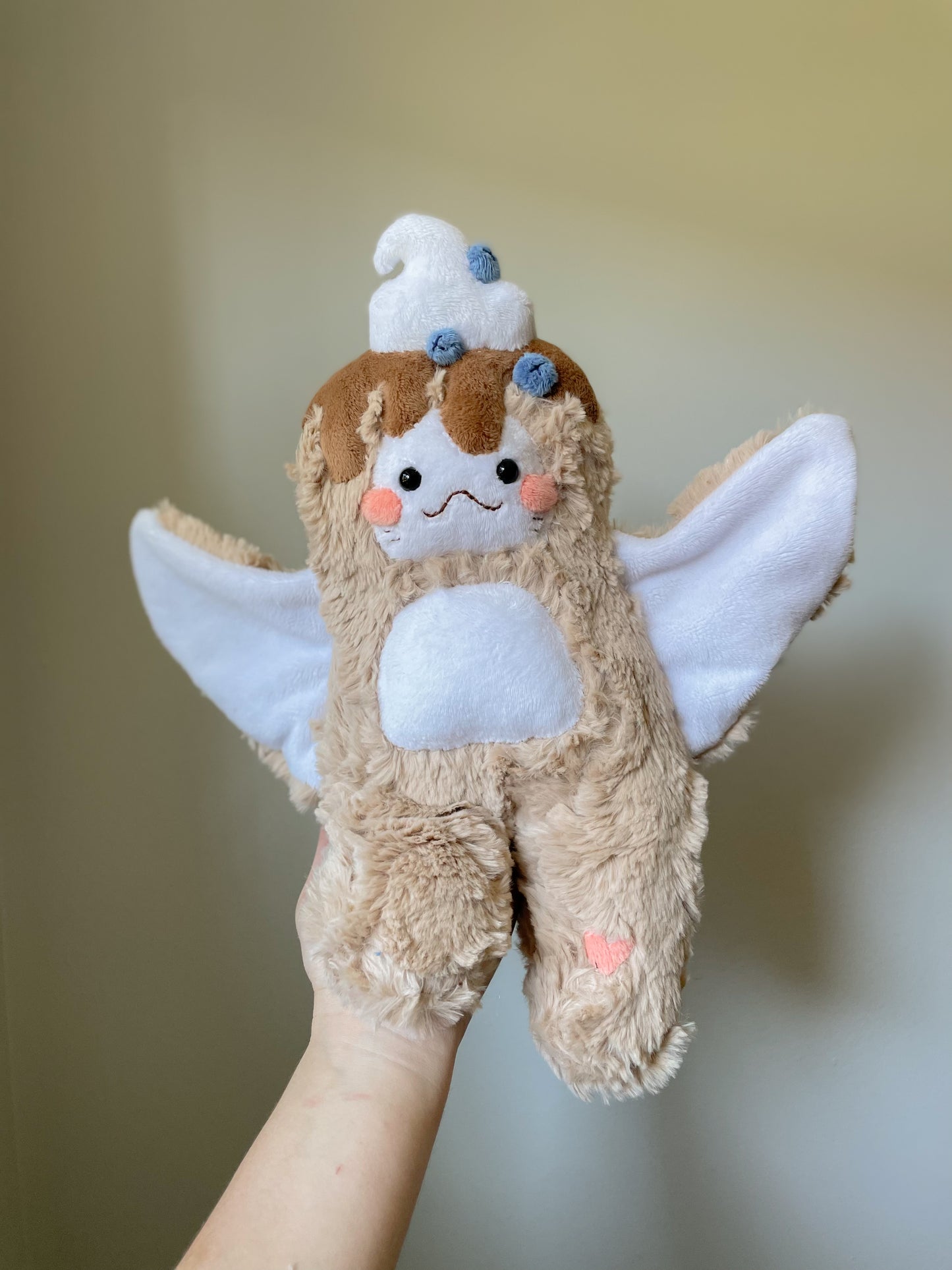 Rae the Blueberry Pancake Manta Ray (OOAK)