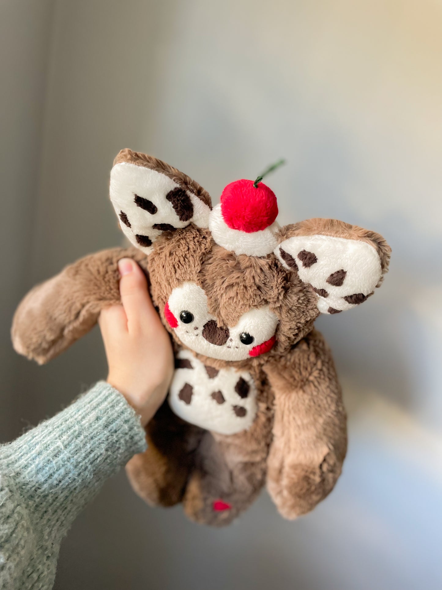 Forrest the Black Forest Cake Fox (OOAK)