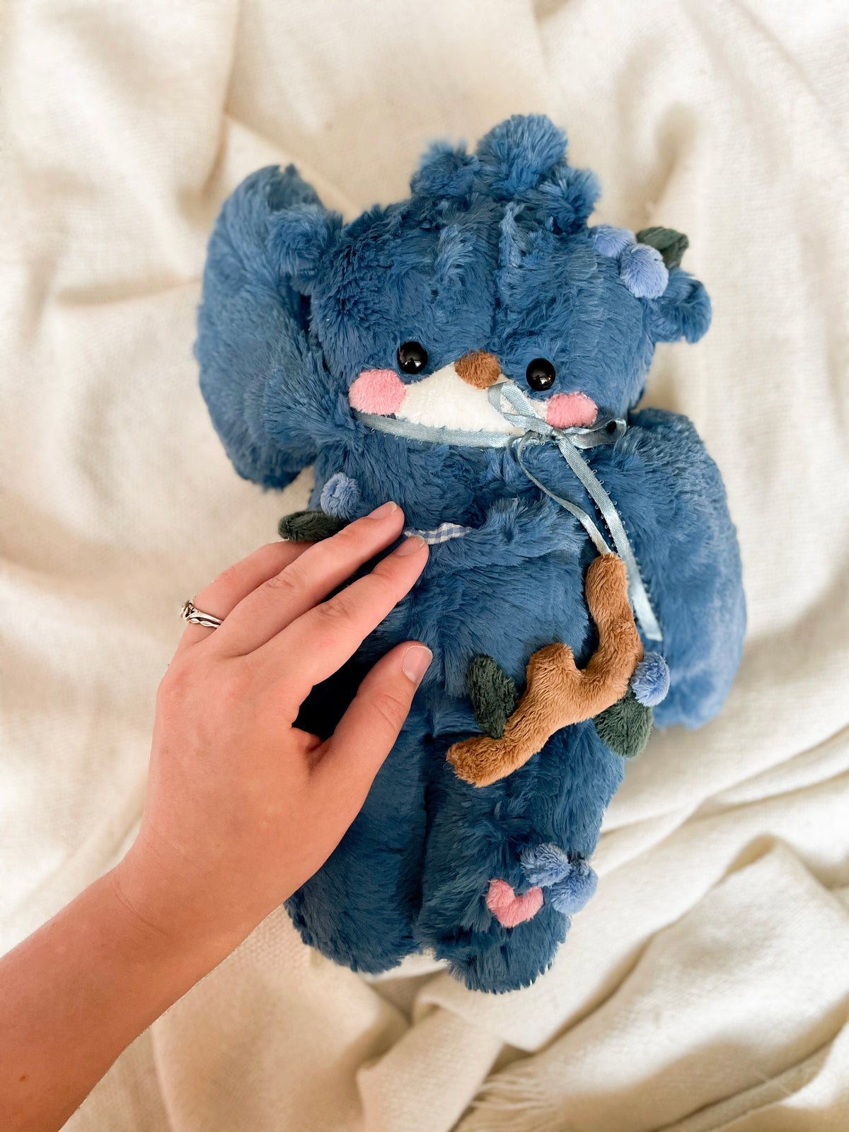 Benny the Blueberry Otter (OOAK)