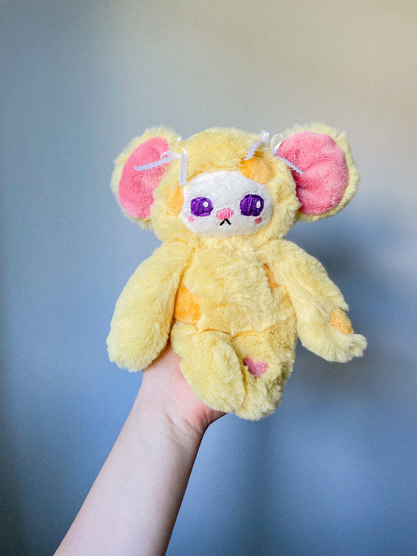 Annie the Cheddar Cheese Mouse (OOAK)