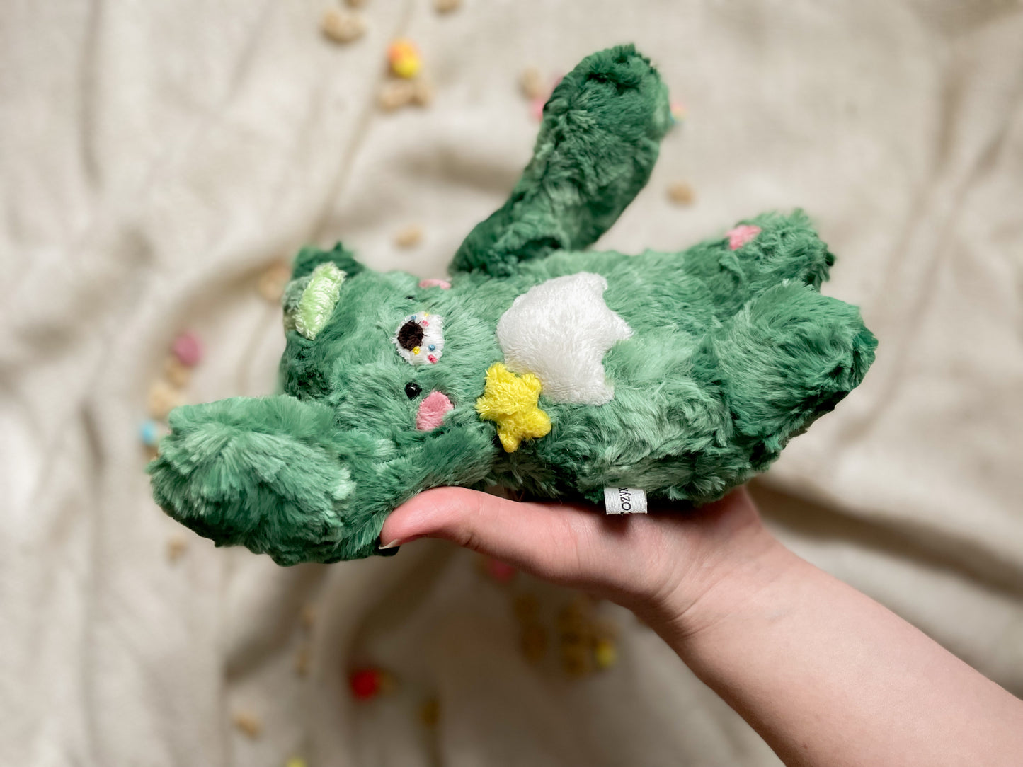 ST. PATRICK’S DAY EXCLUSIVE 🍀 Patrick the Lucky Charms Teddy Bear (OOAK)