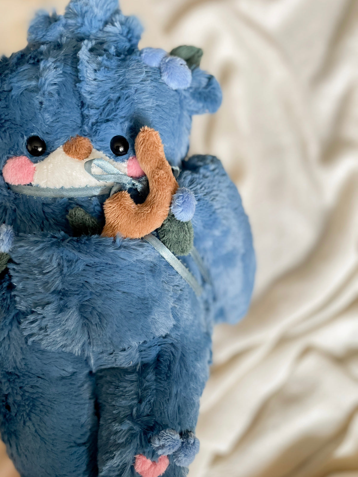 Benny the Blueberry Otter (OOAK)
