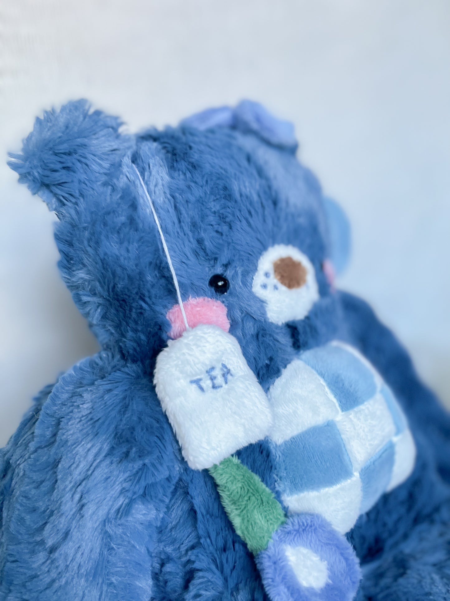 Bea the Butterfly Pea Flower Tea Bear (OOAK)
