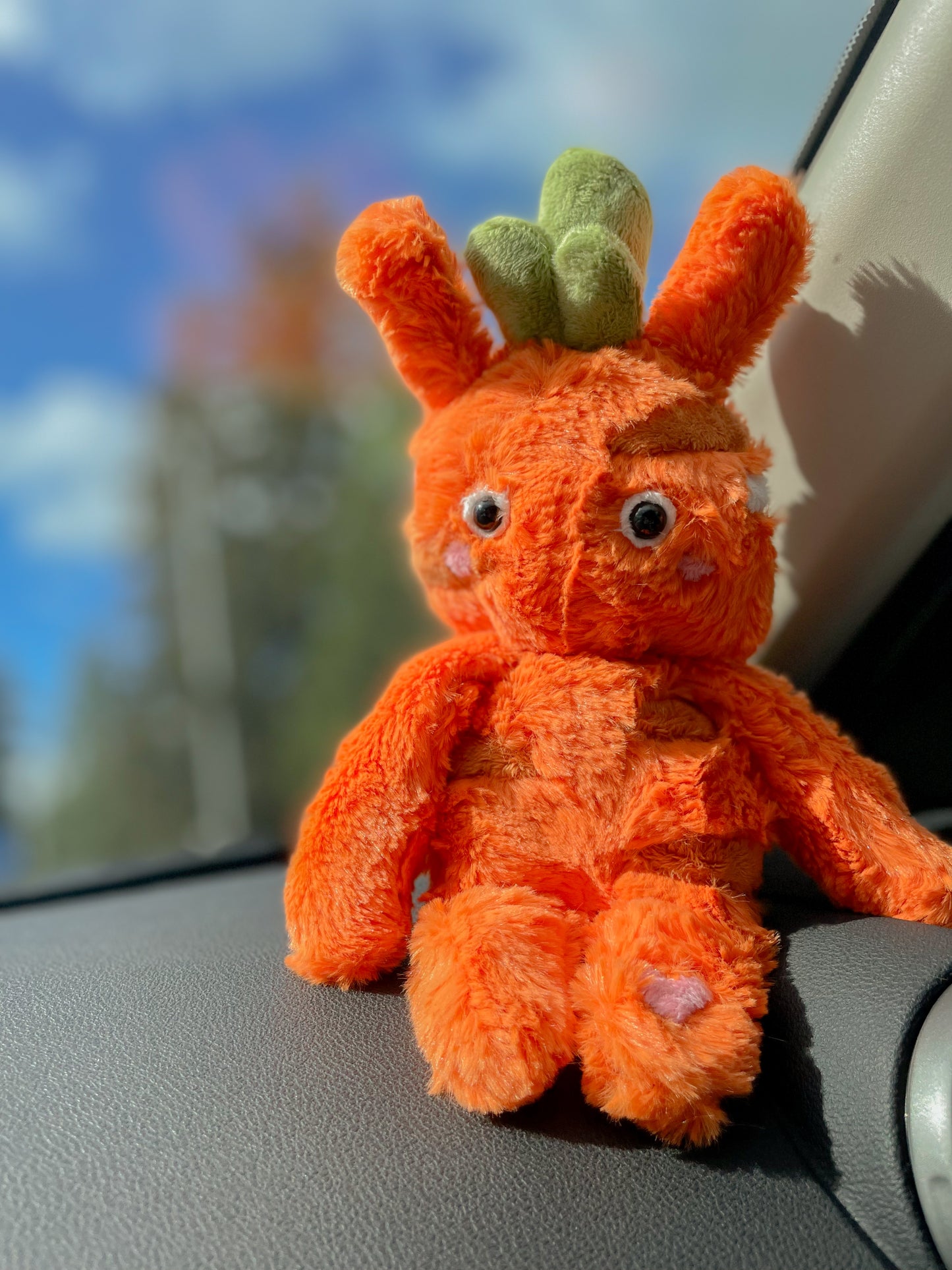 OOAK Carrot Ladybug