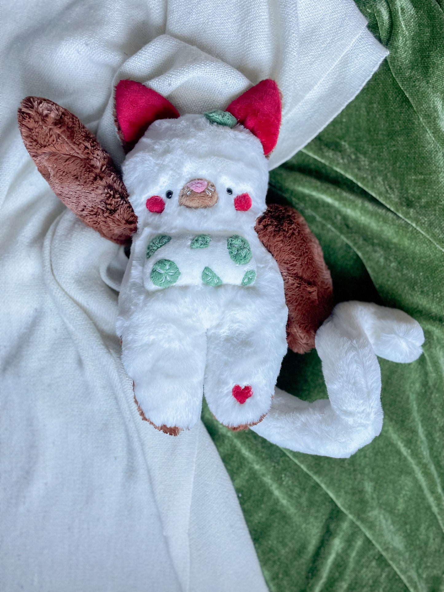 Charlie the Cucumber Sandwich Cat Plush (OOAK)